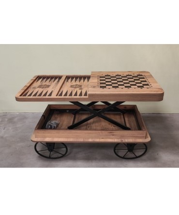 Backgammon Smart Coffee Table 3 Stages